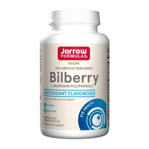 Jarrow - Bilberry + Grapeskin Polyphenols - 120 kapsułek